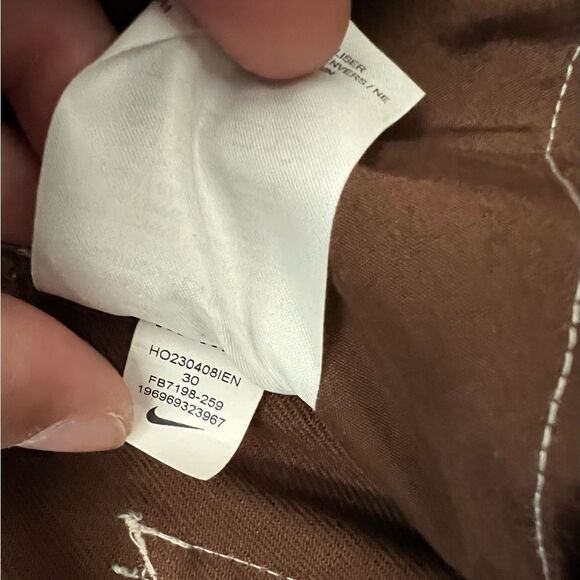 Nike Life Straight Leg Carpenter Pants Cacao Wow - Picture 14 of 14